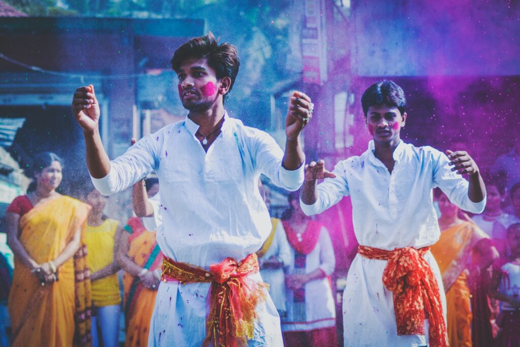 holi celebration